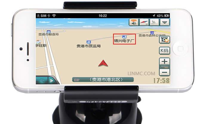 手機導航地圖標注